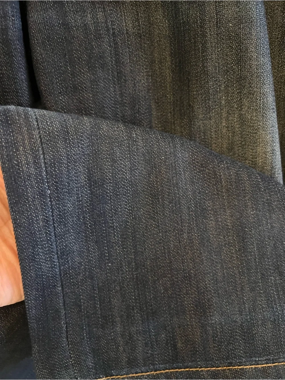 Classic Straight Men’s Jeans in Dark Blue Wash